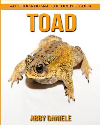 Book cover for Toad! An Educational Children's Book about Toad with Fun Facts & Photos