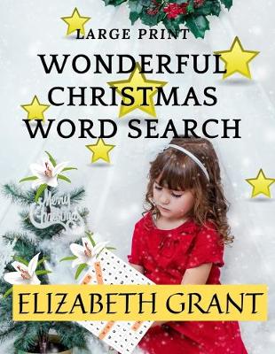 Book cover for Wonderful Christmas Word Search