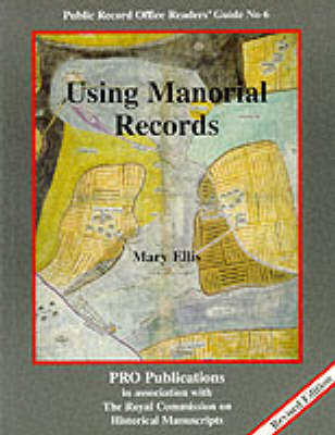 Cover of Using Manorial Records