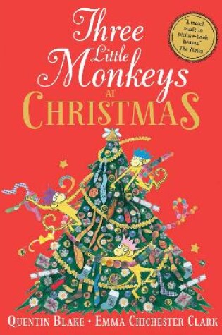 Cover of Three Little Monkeys at Christmas