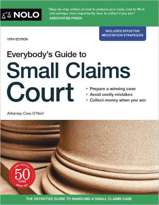 Book cover for Everybody's Guide to Small Claims Court