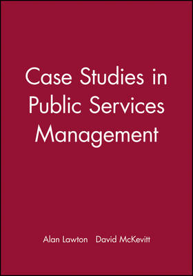 Book cover for Case Studies in Public Services Management