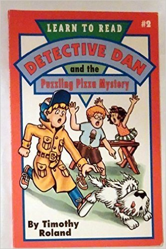 Book cover for Detective Dan and the Puzzling Pizza Mystery