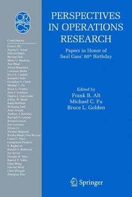 Cover of Perspectives in Operations Research