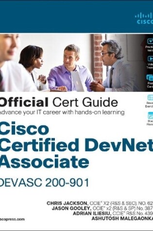 Cover of Cisco Certified DevNet Associate DEVASC 200-901 Official Cert Guide