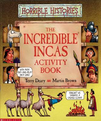 Book cover for Horrible Histories: Incredible Incas: Activity Book