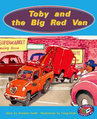 Book cover for Toby and the Big Red Van