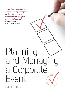 Book cover for Planning and Managing a Corporate Event