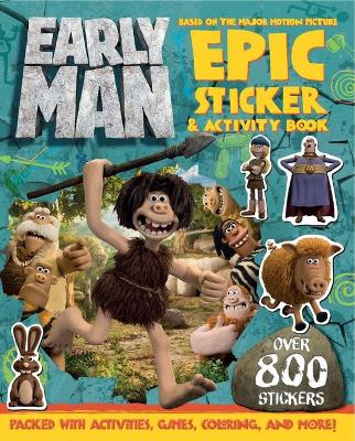 Book cover for Early Man Sticker and Activity Book