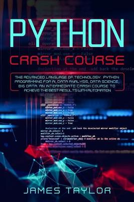 Book cover for python crash course