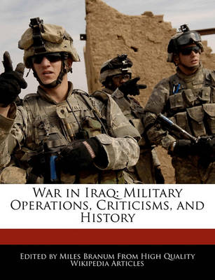 Book cover for War in Iraq