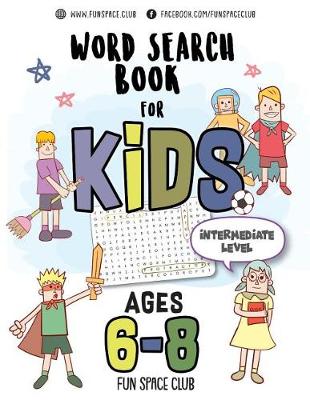 Book cover for Word Search Books for Kids 6-8