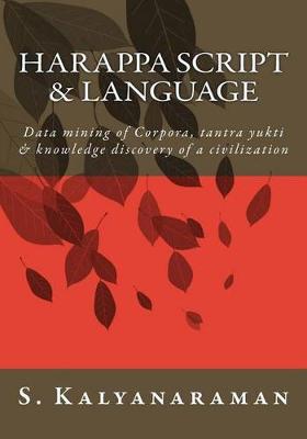 Book cover for Harappa Script & Language