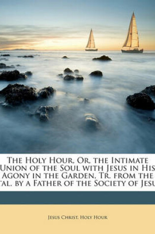 Cover of The Holy Hour, Or, the Intimate Union of the Soul with Jesus in His Agony in the Garden, Tr. from the Ital. by a Father of the Society of Jesus