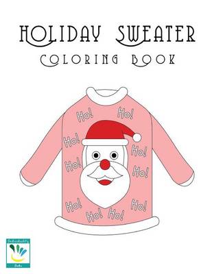 Book cover for Holiday Sweater Coloring Book