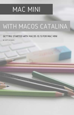 Book cover for Mac mini with MacOS Catalina