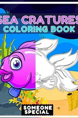 Cover of Sea Creatures Coloring Book