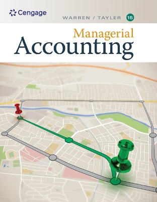 Book cover for Cnowv2 for Warren/Tayler's Managerial Accounting, 1 Term Printed Access Card