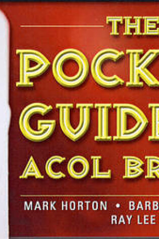 Cover of The Pocket Guide to ACOL Bridge