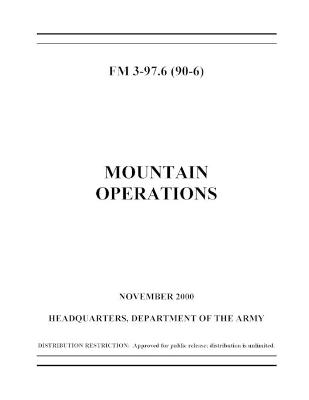 Book cover for FM 3-97.6 Mountain Operations