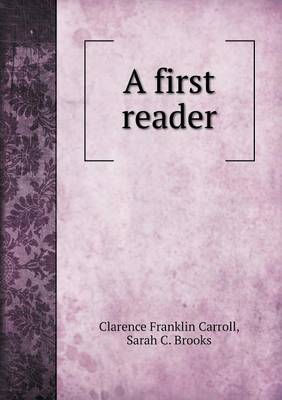 Book cover for A first reader