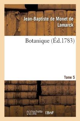 Book cover for Botanique. Tome 5