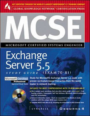 Cover of MCSE Microsoft Exchange Server 5.0 (Exam 70-76)