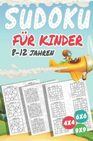 Cover of Sudoku fur Kinder 8-12 Jahren