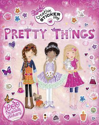 Book cover for Little Hands Creative Sticker Play Pretty Things