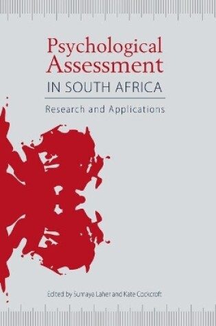 Cover of Psychological Assessment in South Africa