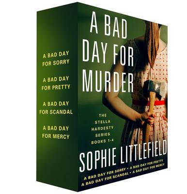 Book cover for A Bad Day for Murder, the Stella Hardesty Series 1-4