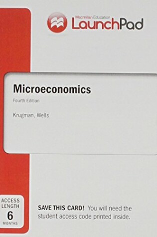 Cover of Launchpad for Krugman's Microeconomics (Six Month Access)
