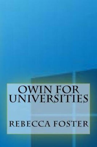 Cover of OWIN for Universities