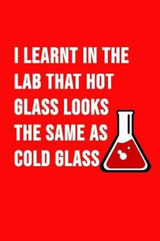 Cover of I Learnt In The Lab That Hot Glass Looks The Same As Cold Glass