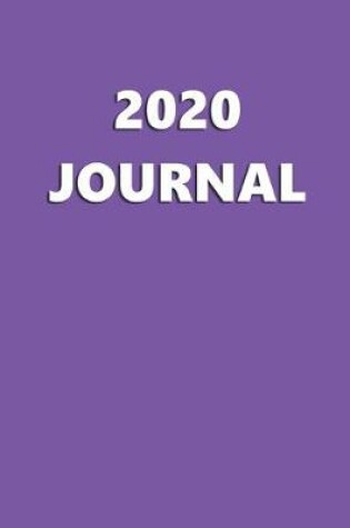 Cover of 2020 Journal Violet Color 204 Pages