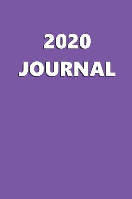 Book cover for 2020 Journal Violet Color 204 Pages