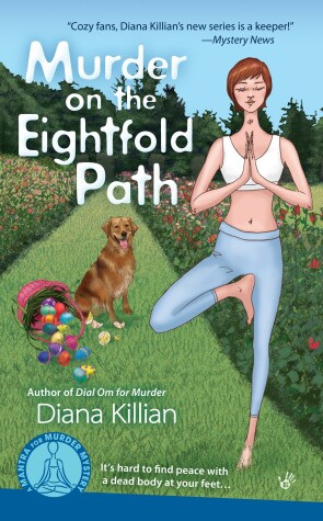 Book cover for Murder on the Eightfold Path