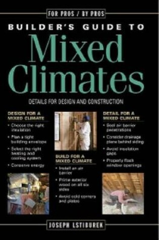 Cover of Builder's Guide to Mixed Climates