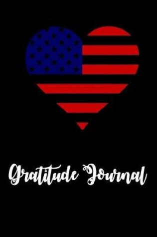 Cover of USA Heart Flag Gratitude Journal