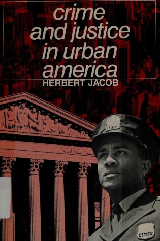 Cover of Crime and Justice in Urban America