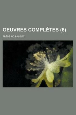 Cover of Oeuvres Completes (6 )