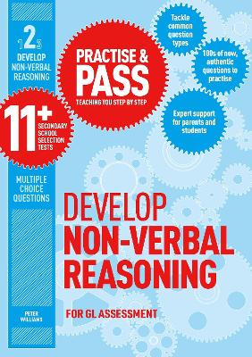Book cover for Practise & Pass 11+ Level Two: Develop Non-verbal Reasoning