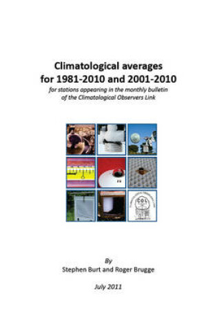 Cover of Climatological Averages for 1981-2010 and 2001-2010 for Stations Appearing in the Monthly Bulletin of the Climatological Observers Link