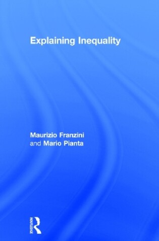 Cover of Explaining Inequality