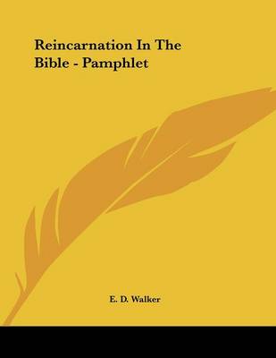 Book cover for Reincarnation in the Bible - Pamphlet