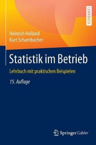 Cover of Statistik im Betrieb