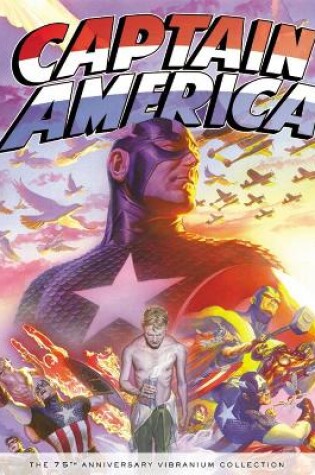 Cover of Captain America: The 75th Anniversary Vibranium Collection Slipcase