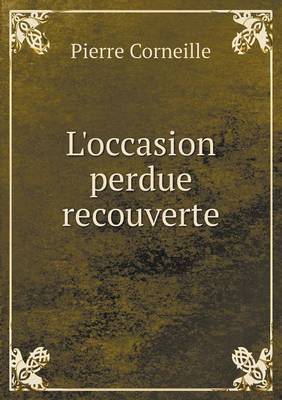 Book cover for L'occasion perdue recouverte