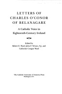 Book cover for Letters of Charles O'Conor of Belanagare