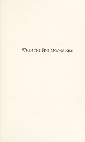 Book cover for When the Five Moons Rise